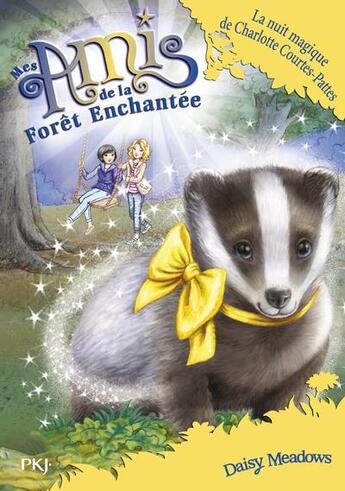 Couverture du livre « Mes amis de la forêt enchantée Tome 15 : la nuit magique de Charlotte courtes-pattes » de Daisy Meadows aux éditions Pocket Jeunesse