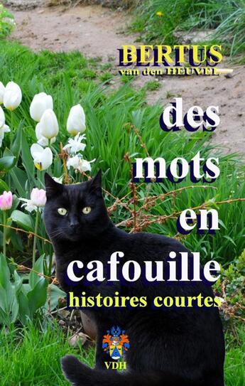 Couverture du livre « Des mots en cafouille ; album d'écritures » de Bertus Van Den Heuvel aux éditions Books On Demand