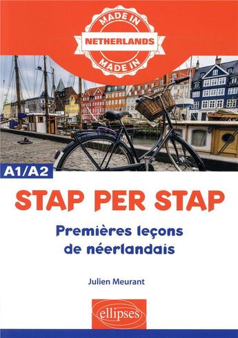 Couverture du livre « Stap per stap premieres lecons de neerlandais » de Meurant aux éditions Ellipses Marketing