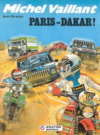 Couverture du livre « Michel Vaillant T.41 ; Paris-Dakar » de Jean Graton aux éditions Graton