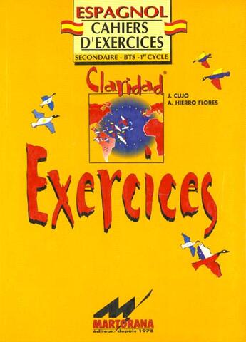 Couverture du livre « Claridad Exercices » de Feraud aux éditions Martorana