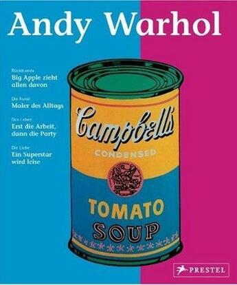Couverture du livre « Andy warhol (living art) » de Isabel Kuhl aux éditions Prestel