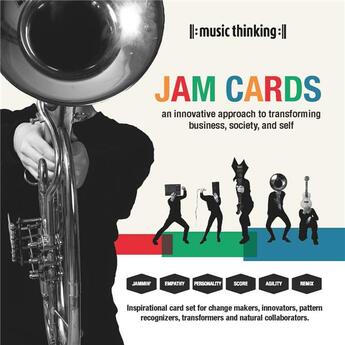 Couverture du livre « Music thinking jam cards » de Zurn Christof aux éditions Bis Publishers