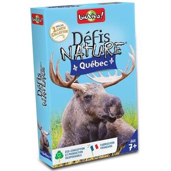 Couverture du livre « Défis nature ; Québec » de  aux éditions Bioviva