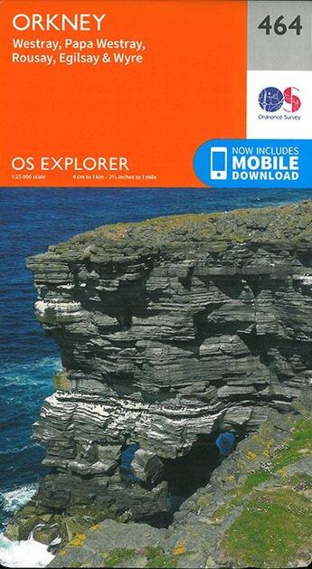 Couverture du livre « Orkney westray papa westray » de  aux éditions Ordnance Survey