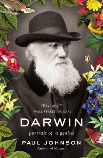 Couverture du livre « Darwin » de Paul Johnson aux éditions Penguin Group Us