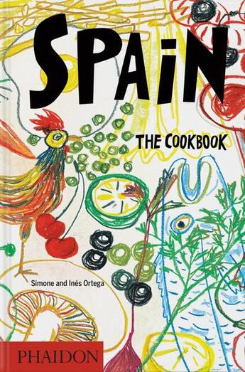 Couverture du livre « Spain - the cookbook » de Simone Ortega aux éditions Phaidon Press