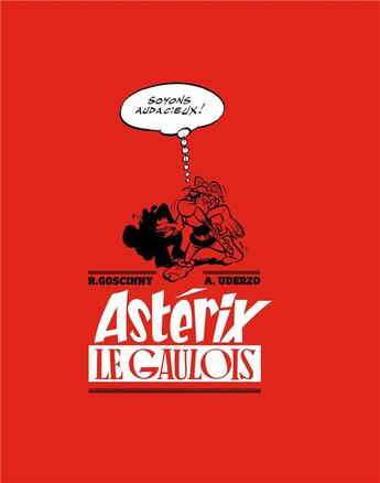 Couverture du livre « Astérix le gaulois » de Rene Goscinny et Albert Uderzo aux éditions Hachette