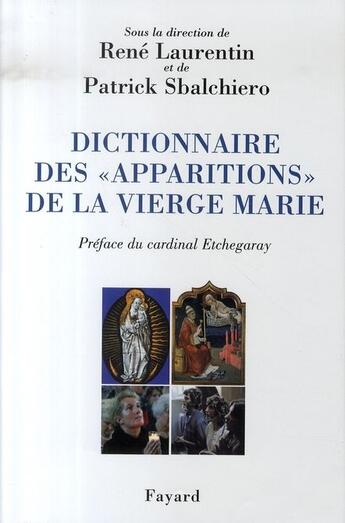 Couverture du livre « Dictionnaire des 