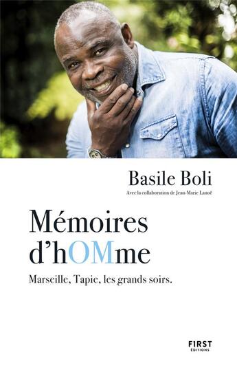 Couverture du livre « Mémoires d'hommes » de Basile Boli aux éditions First