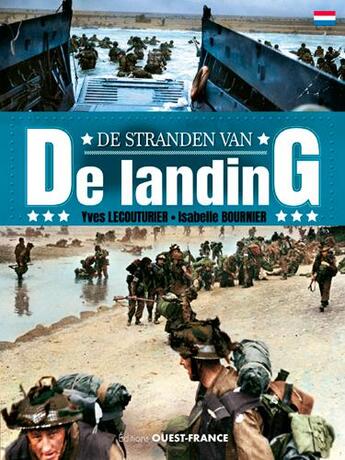 Couverture du livre « De stranden van de landing » de Isabelle Bournier et Yves Lecouturier aux éditions Ouest France