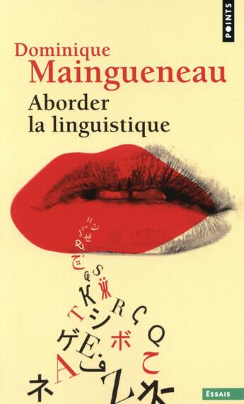 Couverture du livre « Aborder la linguistique » de Dominique Maingueneau aux éditions Points