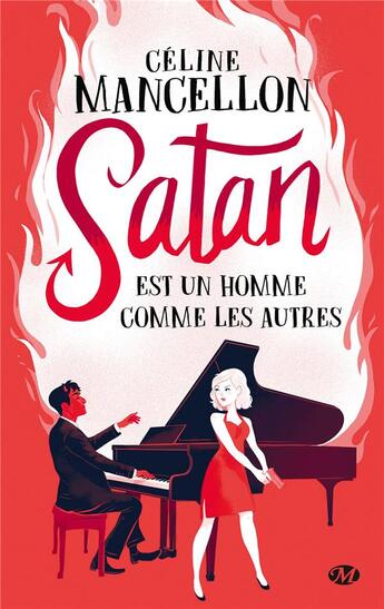 Couverture du livre « Satan est un homme comme les autres » de Celine Mancellon aux éditions Milady