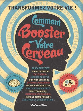 Couverture du livre « Comment booster votre cerveau » de Michael Powell aux éditions Rustica