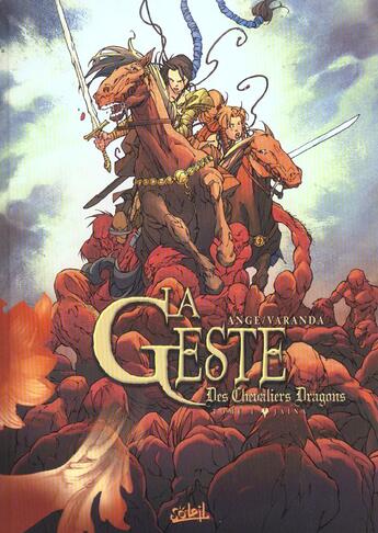 Couverture du livre « La geste des chevaliers dragons T.1 ; Jaïna » de Ange et Alberto Varanda aux éditions Soleil