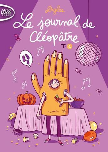 Couverture du livre « Le journal de Cléopâtre Tome 1 » de Diglee et Maureen Wingrove aux éditions Michel Lafon Poche