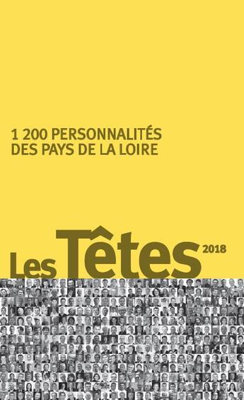 Couverture du livre « Les têtes des Pays de la Loire 2018 » de  aux éditions Api Publications