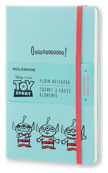 Couverture du livre « Toy Story ; carnet blanc grand format » de  aux éditions Moleskine