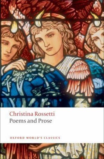 Couverture du livre « Poems and prose » de Christina Rossetti aux éditions Oxford Up Elt