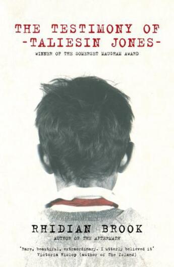 Couverture du livre « The Testimony of Taliesin Jones » de Rhidian Brook aux éditions Penguin Books Ltd Digital