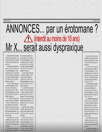 Couverture du livre « Annonces... par un érotomane ? » de Ertel Roger aux éditions Lulu