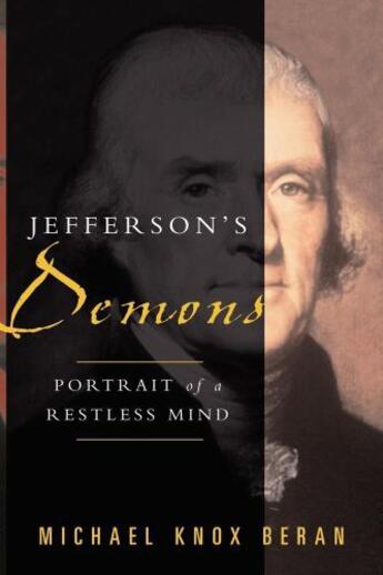 Couverture du livre « Jefferson's Demons » de Beran Michael Knox aux éditions Free Press