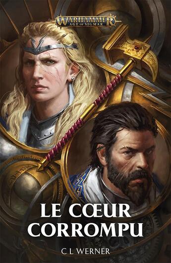 Couverture du livre « Warhammer 40.000 ; le coeur corrompu » de C. L. Werner aux éditions Black Library