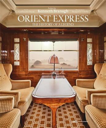Couverture du livre « Orient Express ; the history of a legend » de Guillaume Picon et Benjamin Chelly aux éditions Antique Collector's Club