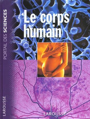 Couverture du livre « Le corps humain » de Bourdial Isabelle aux éditions Larousse