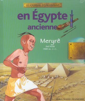 Couverture du livre « En egypte ancienne - meryre, set maat, 1480 av. j.-c. » de Marshall/Welply aux éditions Gallimard-jeunesse