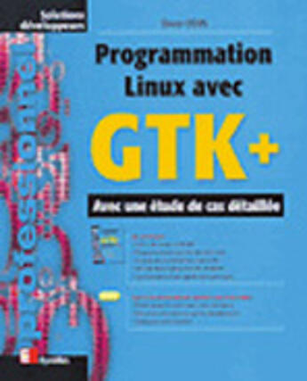 Couverture du livre « Programm linux avec gtk + » de David Odin aux éditions Eyrolles