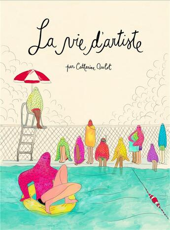 Couverture du livre « La vie d'artiste » de Catherine Ocelot aux éditions La Ville Brule