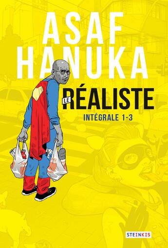 Couverture du livre « Le réaliste : intégrale Tome 1, Tome 2, Tome 3 » de Asaf Hanuka aux éditions Steinkis