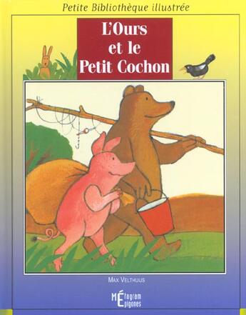 Couverture du livre « L'Ours Et Le Petit Cochon » de Max Velthuijs aux éditions Epigones