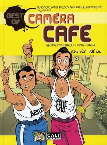 Couverture du livre « Best of camera cafe - plus best que ca... » de Linthout/Didge/Stiba aux éditions Casterman