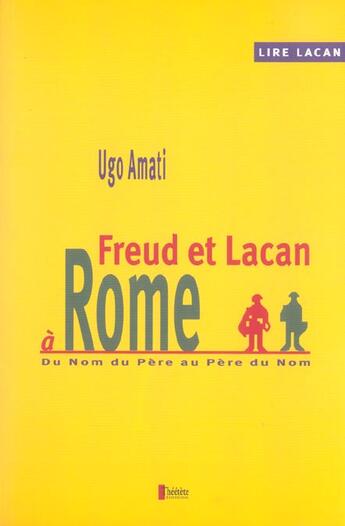 Couverture du livre « Freud Et Lacan A Rome » de  aux éditions Champ Social