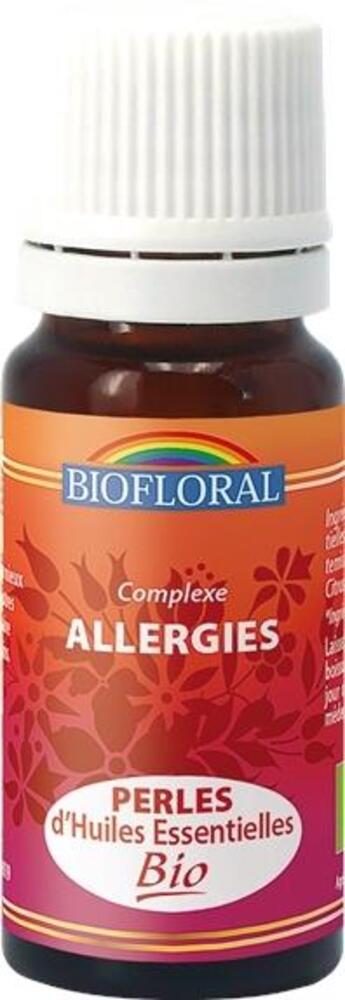 Couverture du livre « Perles essentielles, complexe allergies - 20ml - bio » de  aux éditions Dg-exodif