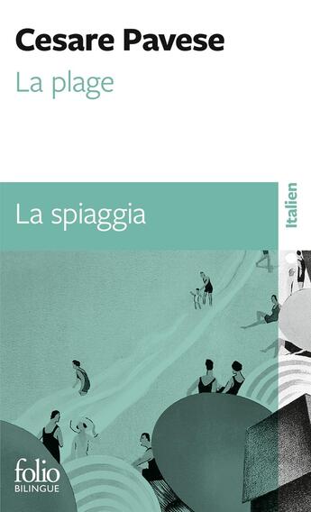 Couverture du livre « La plage / la spiaggia » de Cesare Pavese aux éditions Folio