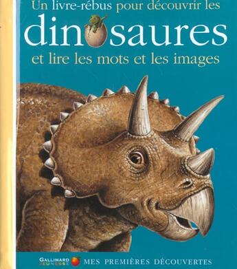 Couverture du livre « Les dinosaures » de Yves Cohat aux éditions Gallimard-jeunesse