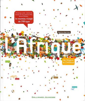 Couverture du livre « L'Afrique » de Fabrice Hervieu-Wane aux éditions Gallimard-jeunesse