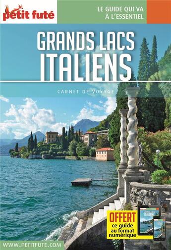 Couverture du livre « GUIDE PETIT FUTE ; CARNETS DE VOYAGE : lacs italiens (édition 2020) » de Collectif Petit Fute aux éditions Le Petit Fute