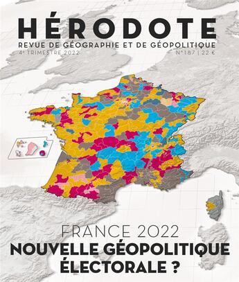 Couverture du livre « Herodote 187 » de Revue Hérodote aux éditions La Decouverte