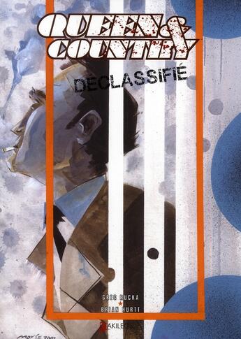 Couverture du livre « Queen et country t.1 declassifié » de Greg Rucka et Brian Hurtt aux éditions Akileos