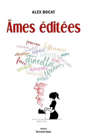 Couverture du livre « Âmes éditées » de Alex Bocat aux éditions Editions Maia