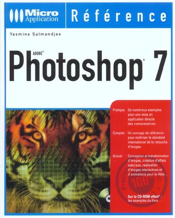 Couverture du livre « Photoshop 7 » de Yasmina Salmandjee aux éditions Micro Application