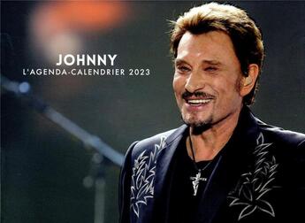 Couverture du livre « Agenda-calendrier Johnny Hallyday (édition 2023) » de  aux éditions Hugo Image