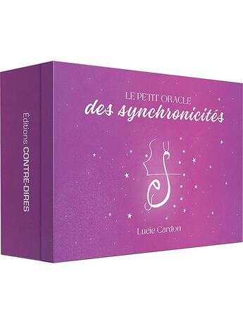 Couverture du livre « Le petit oracle des synchronicités » de Lucie Cardon aux éditions Contre-dires