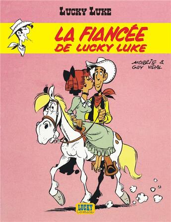 Couverture du livre « Lucky Luke Tome 24 : la fiancée de Lucky Luke » de Guy Vidal et Morris aux éditions Lucky Comics