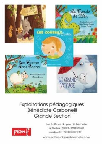 Couverture du livre « Fichier kit 5 albums GS » de B Carboneill aux éditions Pemf