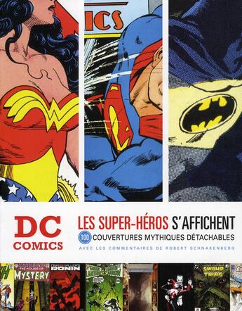 Couverture du livre « DC comics ; le livre poster » de  aux éditions Huginn & Muninn